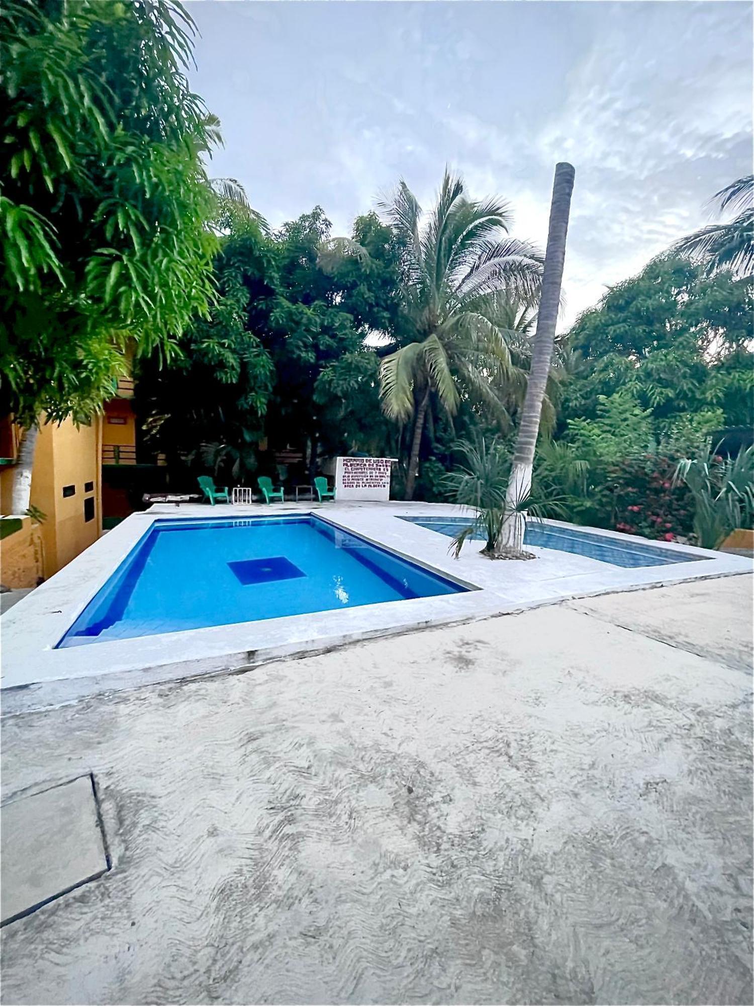 Hotel Posada Playa Manzanillo 埃斯孔迪多港 外观 照片