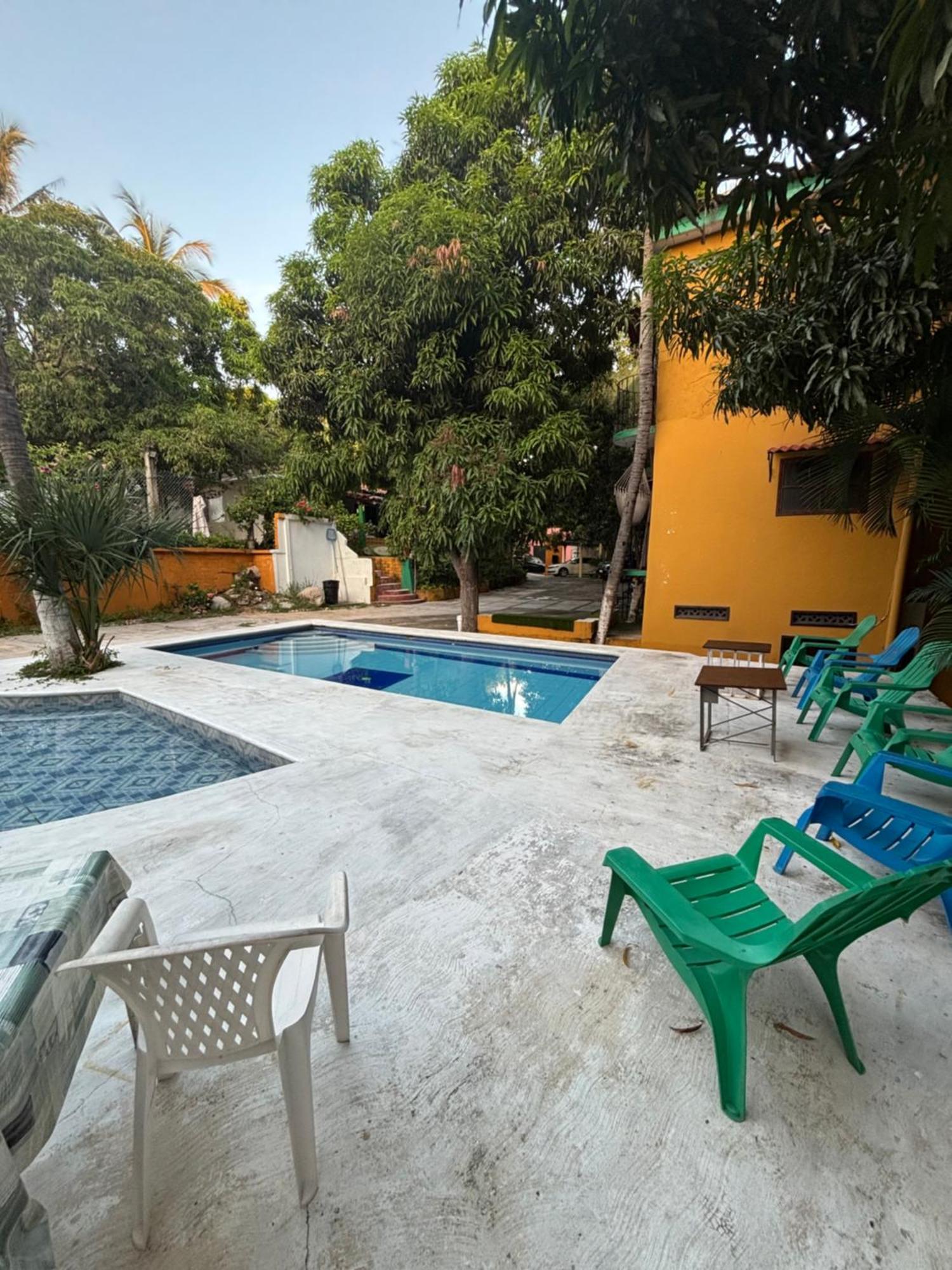 Hotel Posada Playa Manzanillo 埃斯孔迪多港 外观 照片